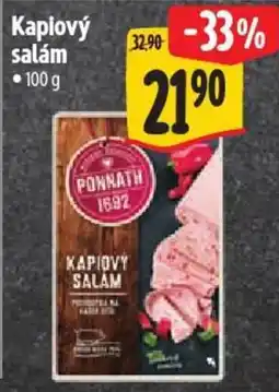 Albert Kaplový salám nabídka
