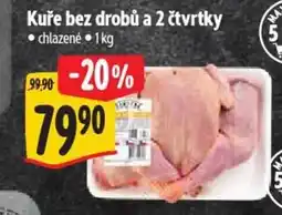 Albert Kuře bez drobů a 2 čtvrtky nabídka