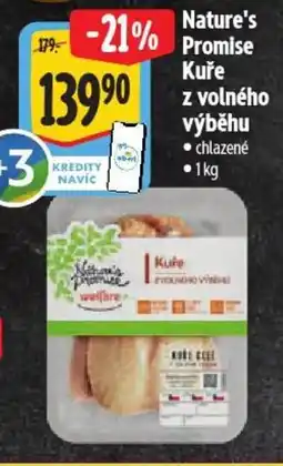 Albert Nature's Promise Kuře z volného výběhu nabídka