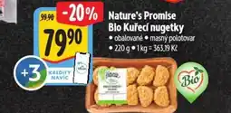 Albert Nature's Promise Bio Kuřecí nugetky nabídka