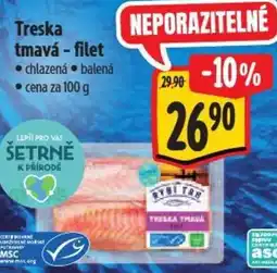 Albert Treska tmavá - filet chlazená nabídka