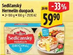 Albert Sedlčanský Hermelín duopack nabídka