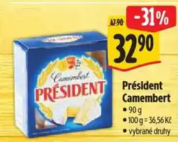 Albert Président Camembert nabídka