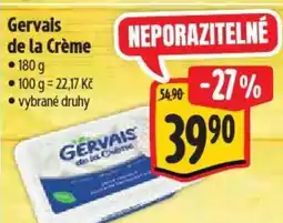 Albert Gervais de la Crème nabídka