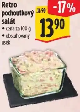 Albert Retro pochoutkový salát nabídka