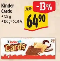 Albert Kinder Cards nabídka