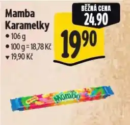 Albert Mamba Karamelky nabídka