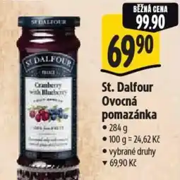 Albert St. Dalfour Ovocná pomazánka nabídka