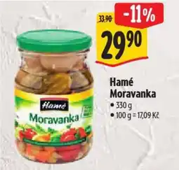 Albert Hamé Moravanka nabídka