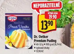 Albert Dr. Oetker Premium Puding nabídka
