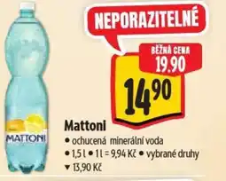 Albert Mattoni nabídka