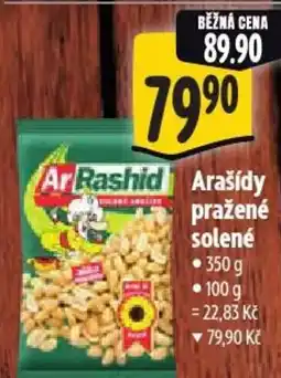 Albert Arašídy pražené solené nabídka