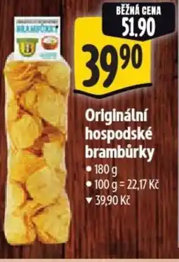 Albert Originální hospodské brambůrky nabídka