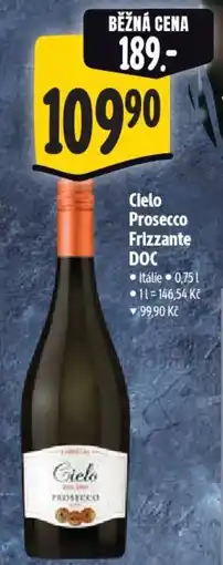 Albert Cielo Prosecco Frizzante DOC nabídka