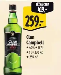 Albert Clan Campbell nabídka