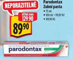 Albert Parodontax Zubní pasta nabídka