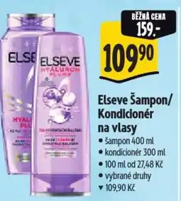 Albert Elseve Šampon/ Kondicionér na vlasy nabídka