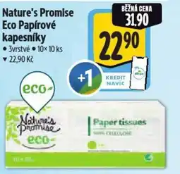 Albert Nature's Promise Eco Papírové kapesníky nabídka