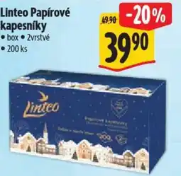 Albert Linteo Papírové kapesníky nabídka