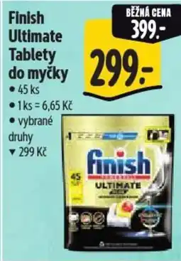 Albert Finish Ultimate Tablety do myčky nabídka