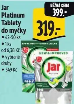 Albert Jar Platinum Tablety do myčky nabídka