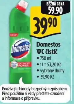 Albert Domestos WC čistič nabídka