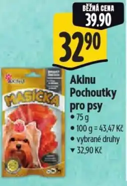 Albert Akinu Pochoutky pro psy nabídka