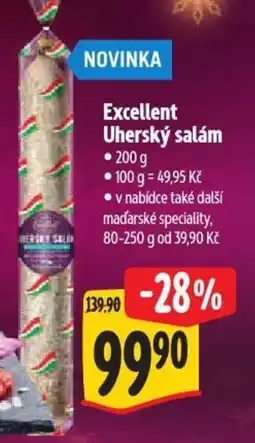 Albert Excellent Uherský salám nabídka