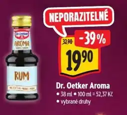 Albert Dr. Oetker Aroma nabídka