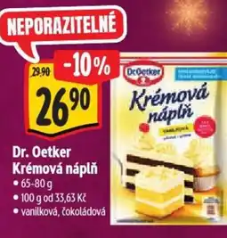Albert Dr. Oetker Krémová náplň nabídka