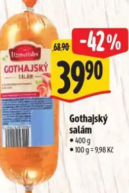 Albert Gothajský salám nabídka