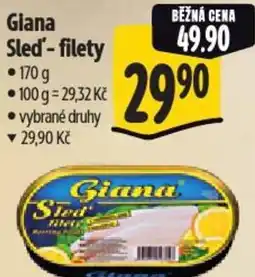 Albert Giana Sled-filety nabídka