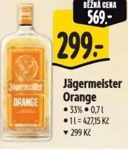Albert Jägermeister Orange nabídka