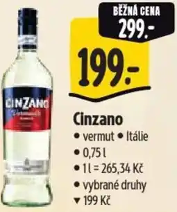Albert Cinzano nabídka