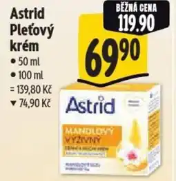 Albert Astrid Pleťový krém nabídka