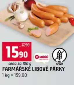 Terno Farmářské libové párky nabídka