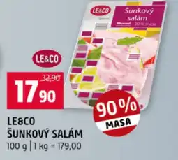Terno Le&co šunkový salám nabídka
