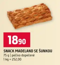 Terno Snack madeland se šunkou nabídka