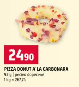 Terno Pizza donut a la carbonara nabídka