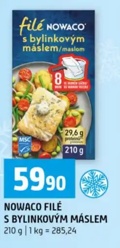 Terno Nowaco filé s bylinkovým máslem nabídka
