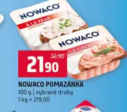 Terno Nowaco pomazánka nabídka