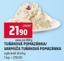 Terno Tuňáková pomazánka/ varmuža tuňáková pomazánka nabídka