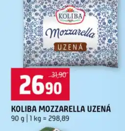 Terno Koliba mozzarella uzená nabídka