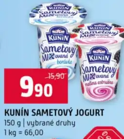 Terno Kunín sametový jogurt nabídka