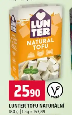 Terno Lunter tofu naturální nabídka