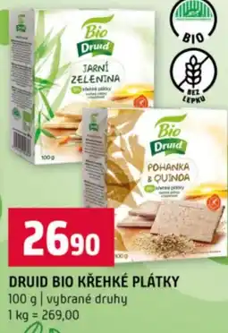 Terno Druid bio křehké plátky nabídka