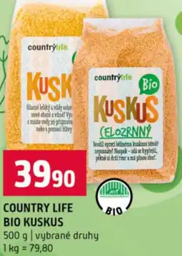 Terno Country life bio kuskus nabídka