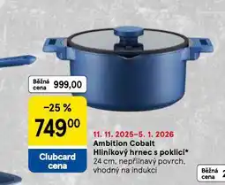 Tesco Hliníkový hrnec 24 cm nabídka