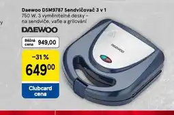 Tesco Daewoo sendvičovač nabídka