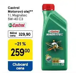 Tesco Castrol motorový olej 5w-40 nabídka